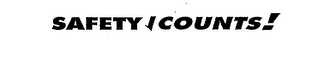 SAFETY COUNTS! logo