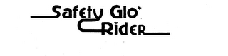 SAFETY GLO* RIDER logo