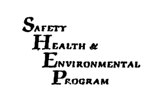 SAFETY HEALTH & ENVIRONMENTAL PROGRAM logo