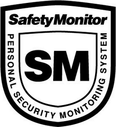SAFETY MONITOR PERSONAL SECURITY MONITORING SYSTEM SM logo