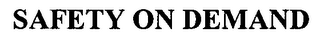 SAFETY ON DEMAND logo