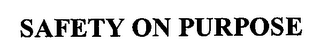 SAFETY ON PURPOSE logo