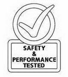 SAFETY & PERFORMANCE TESTED logo