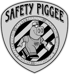 SAFETY PIGGEE - CUSTOM SAFETY VIDEOS - SAFETY TRAINING - INDUSTRIAL HYGIENE MONITORING SP SAFETY PIGGEE SP logo