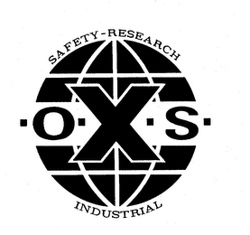 SAFETY-RESEARCH INDUSTRIAL O X S logo