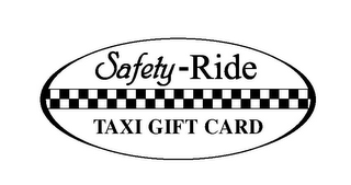SAFETY-RIDE TAXI GIFT CARD logo