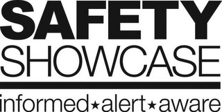SAFETY SHOWCASE INFORMED ALERT AWARE logo