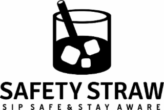 SAFETY STRAW SIP SAFE & STAY AWARE logo