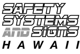 SAFETY SYSTEMS AND SIGNS HAWAII logo