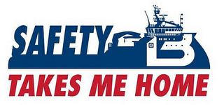 SAFETY TAKES ME HOME B B logo