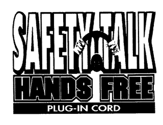 SAFETY TALK HANDS FREE PLUG-IN CORD logo
