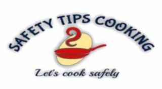 SAFETY TIPS COOKING LET'S COOK SAFELY logo