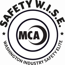 SAFETY W.I.S.E. MCA WASHINGTON INDUSTRYSAFETY ELITE logo