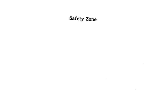 SAFETY ZONE logo