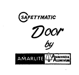 SAFETYMATIC DOOR BY AMARLITE ANACONDA ALUMINUM logo