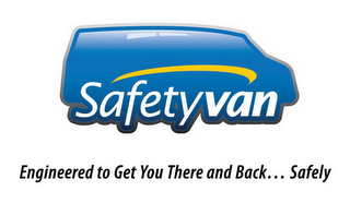 SAFETYVAN ENGINEERED TO GET YOU THERE AND BACK... SAFELY logo