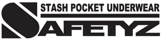 SAFETYZ STASH POCKET UNDERWEAR logo