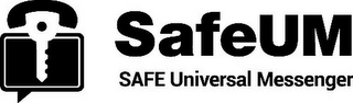 SAFEUM SAFE UNIVERSAL MESSENGER logo