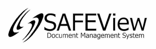 SAFEVIEW DOCUMENT MANAGEMENT SYSTEM logo