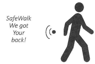 SAFEWALK WE GOT YOUR BACK! logo
