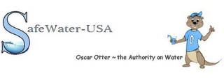 SAFEWATER-USA OSCAR OTTER THE AUTHORITYON WATER O logo