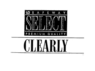 SAFEWAY SELECT PREMIUM QUALITY CLEARLY logo