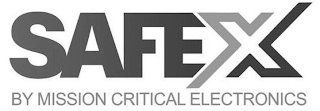 SAFEX BY MISSION CRITICAL ELECTRONICS logo
