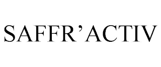 SAFFR'ACTIV logo