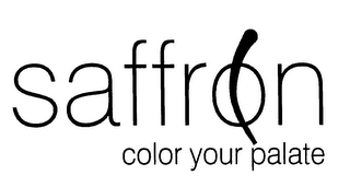 SAFFRON COLOR YOUR PALATE logo