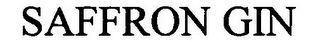 SAFFRON GIN logo