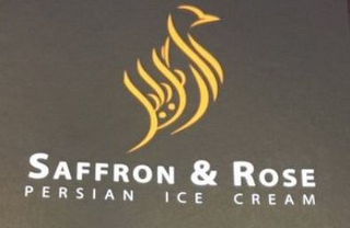 SAFFRON & ROSE PERSIAN ICE CREAM logo