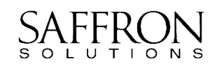SAFFRON SOLUTIONS logo