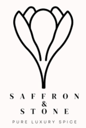 SAFFRON & STONE PURE LUXURY SPICE logo