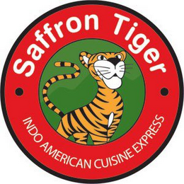 SAFFRON TIGER INDO AMERICAN CUISINE EXPRESS logo