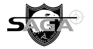 SAGA BY SURREY HI-TECH logo