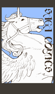 SAGA COMICS logo