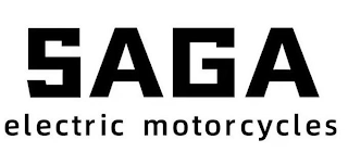 SAGA ELECTRIC MOTORCYCLES logo