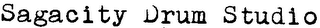 SAGACITY DRUM STUDIO logo
