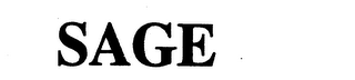 SAGE logo