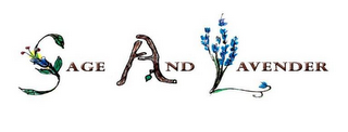 SAGE AND LAVENDER logo