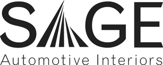 SAGE AUTOMOTIVE INTERIORS logo