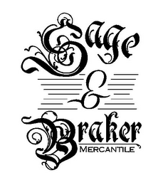 SAGE & BRAKER MERCANTILE logo