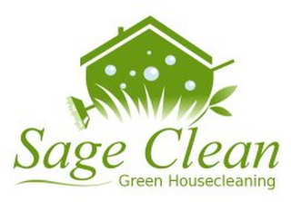 SAGE CLEAN GREEN HOUSECLEANING logo