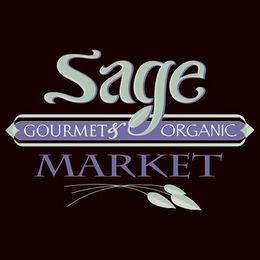 SAGE GOURMET & ORGANIC MARKET logo