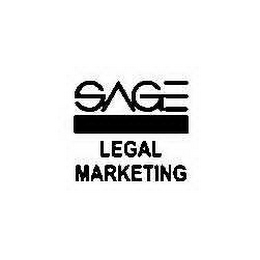 SAGE LEGAL MARKETING logo