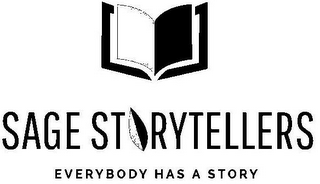 SAGE STORYTELLERS EVERYBODY HAS A STORY logo