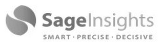 SAGEINSIGHTS SMART · PRECISE · DECISIVE logo