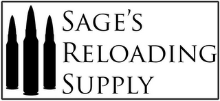 SAGE'S RELOADING SUPPLY logo