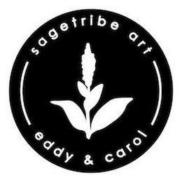 SAGETRIBE ART EDDY & CAROL logo