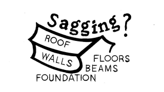 SAGGING? ROOF WALLS FLOORS BEAMS FOUNDATION logo